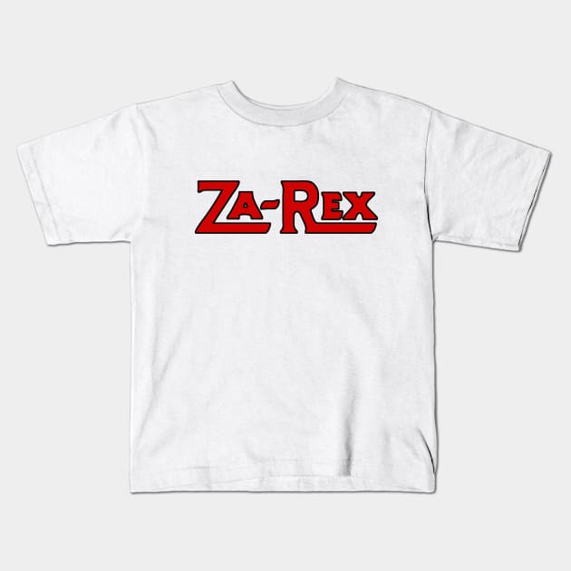 Za-Rex. Fruit juice concentrate. Kids T-Shirt by fiercewoman101